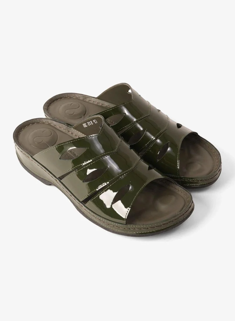 Comfort Plus COMFORT PLUS LADIES SANDALS  -  CP515 OLIVE